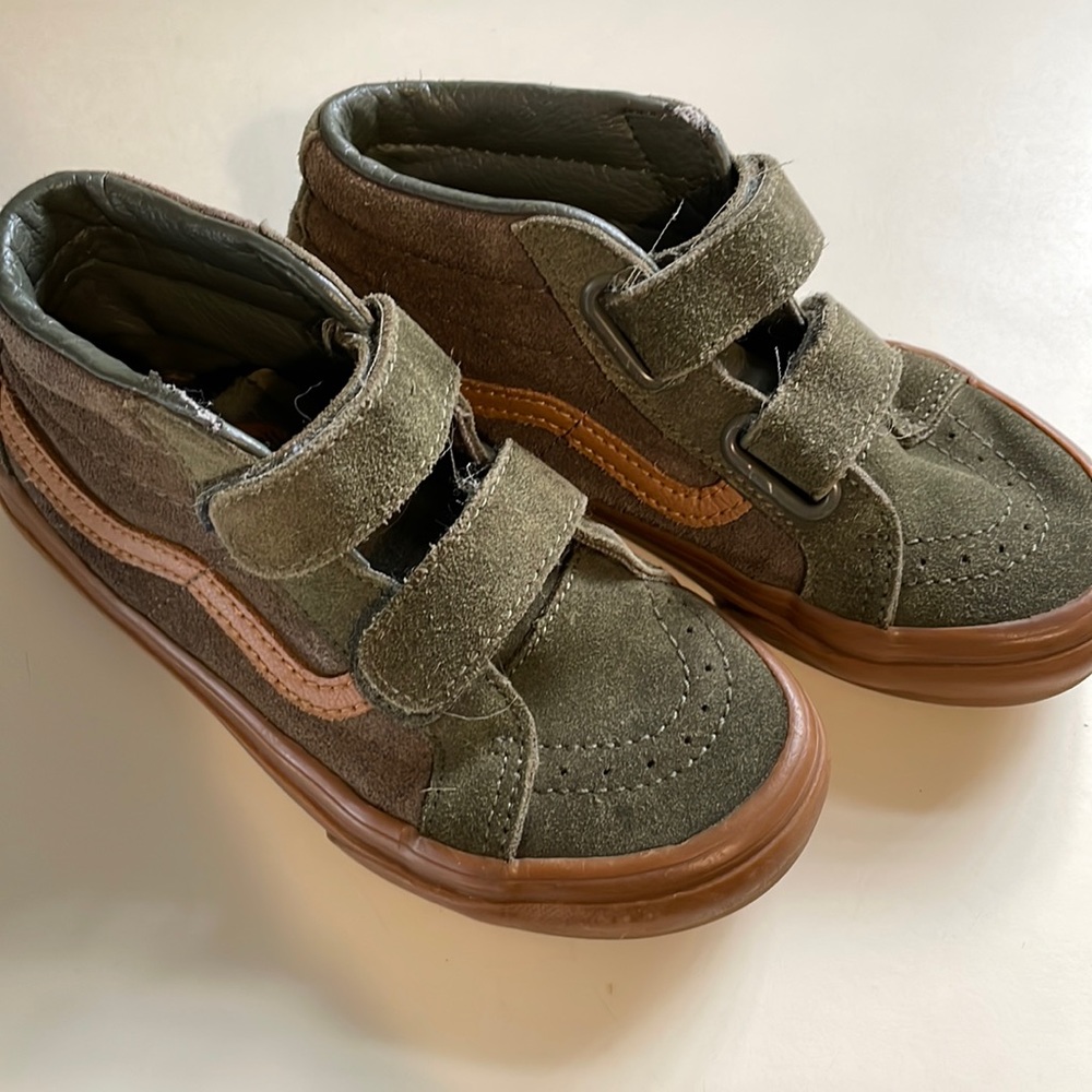 Vans High Top Little Boy’s Shoes.